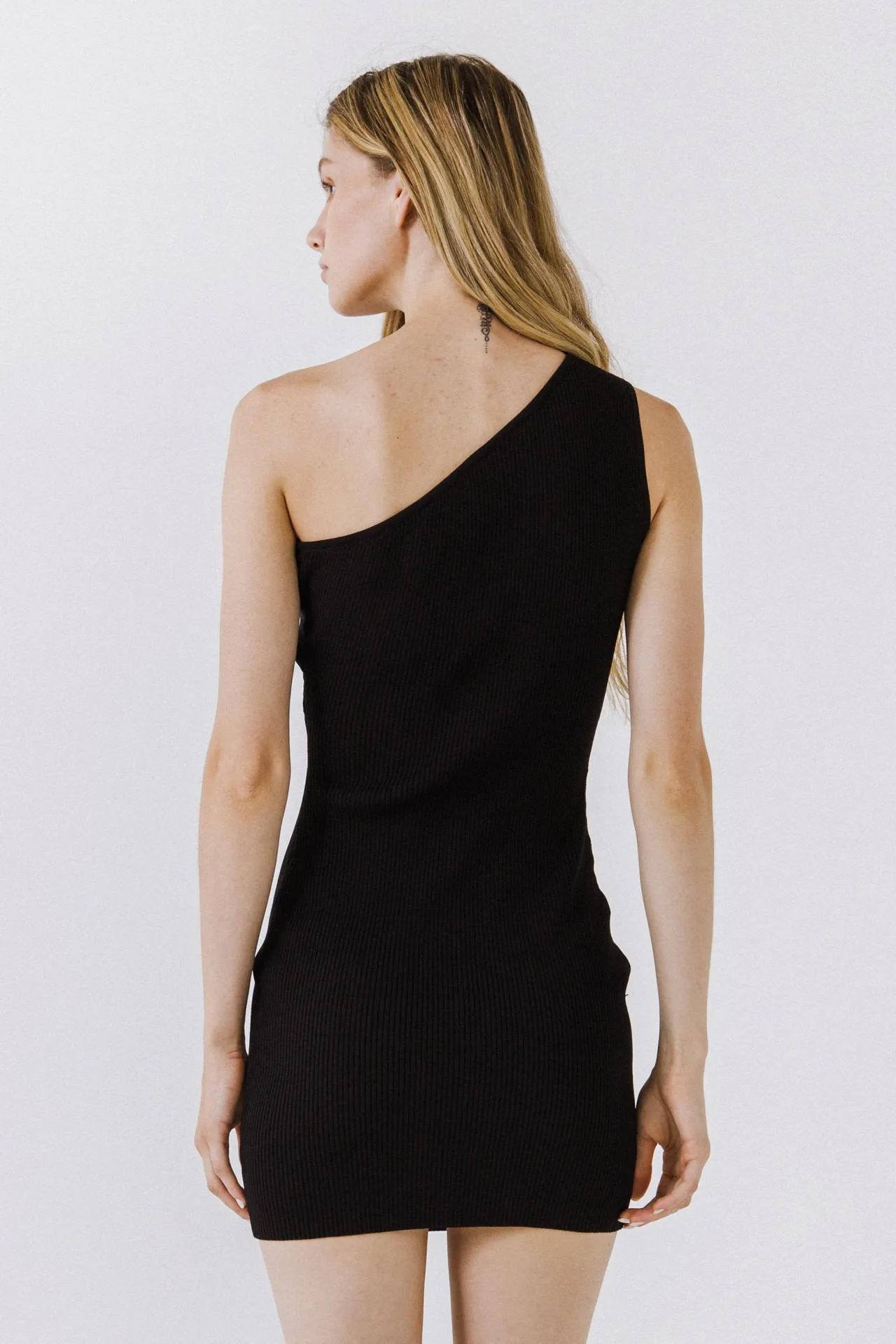 One-Shoulder Mini Dress