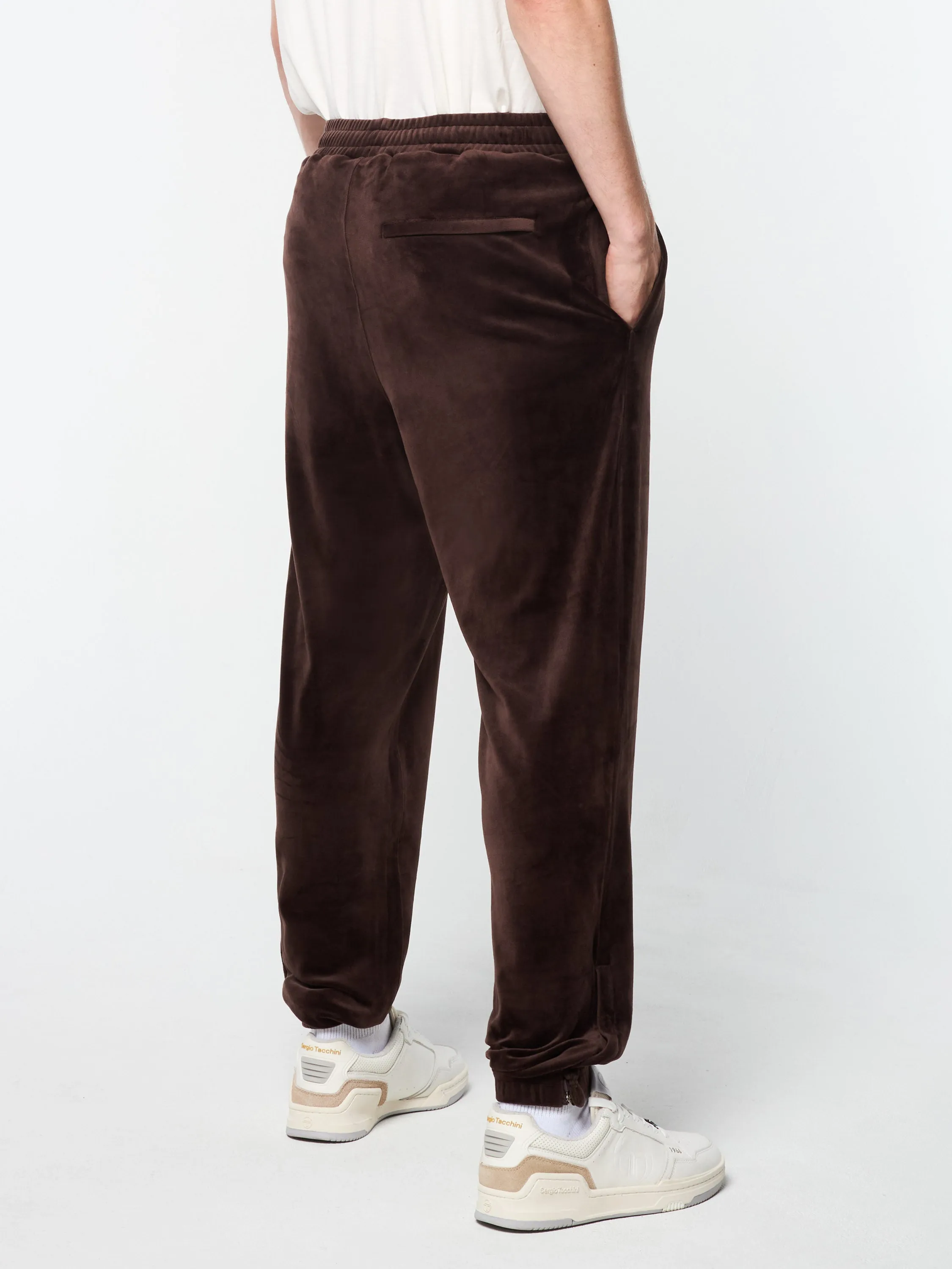 Ostuni Velour Track Pant- Java