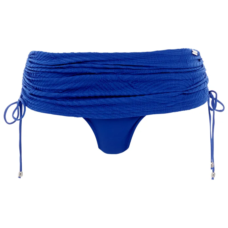 Ottawa Blue Skirted Bikini Brief - Fantasie Swim