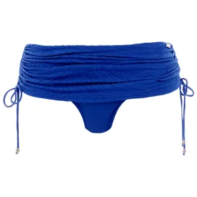 Ottawa Blue Skirted Bikini Brief - Fantasie Swim