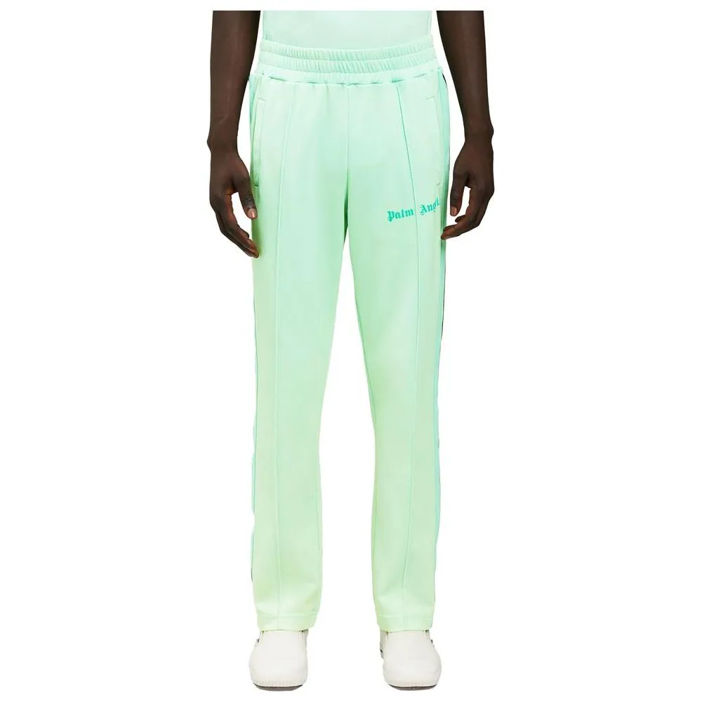 Palm Angels Green Nylon Jeans & Pant