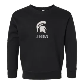 Personalized Michigan State Spartans Toddler Crewneck Sweatshirt