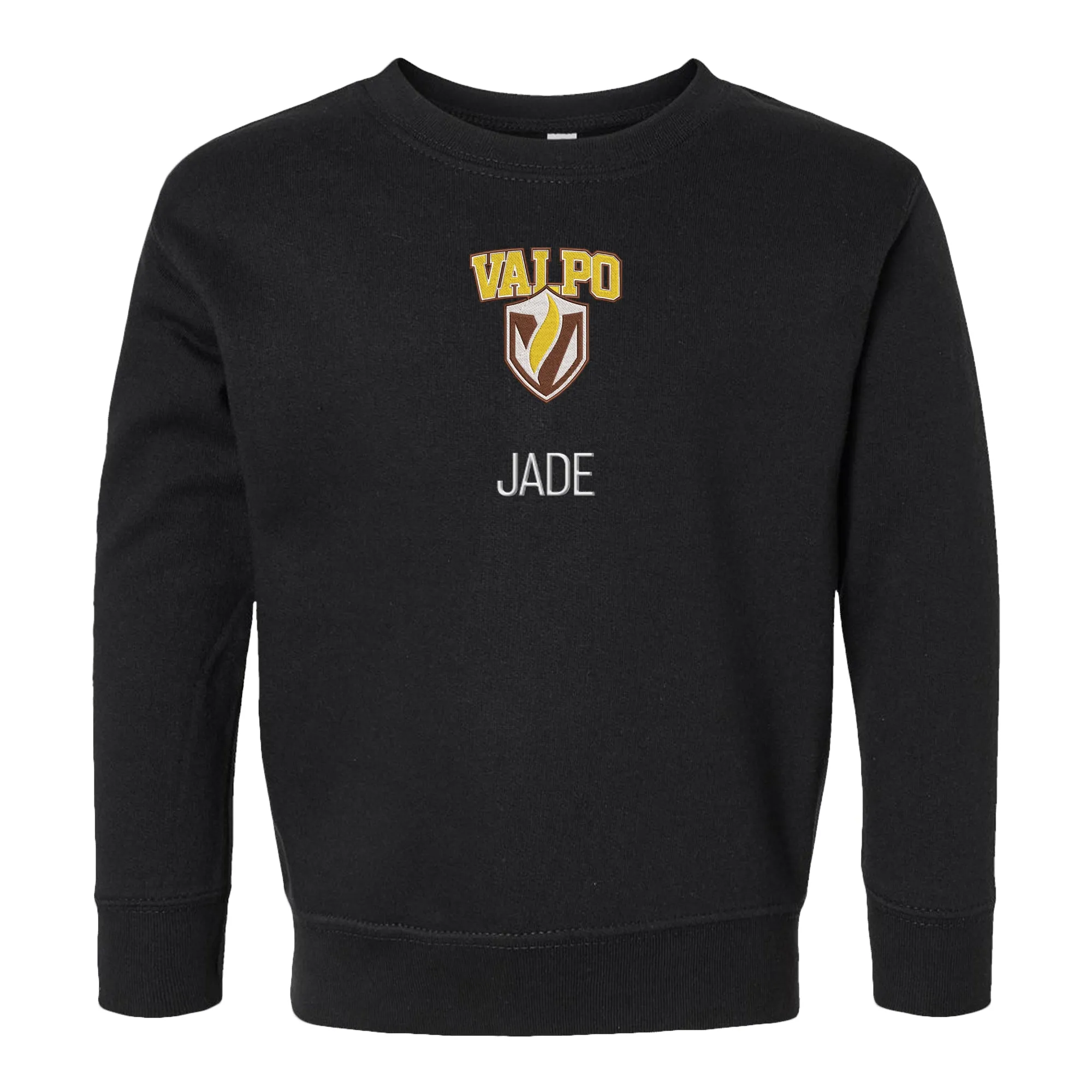 Personalized Valparaiso Beacons Toddler Crewneck Sweatshirt