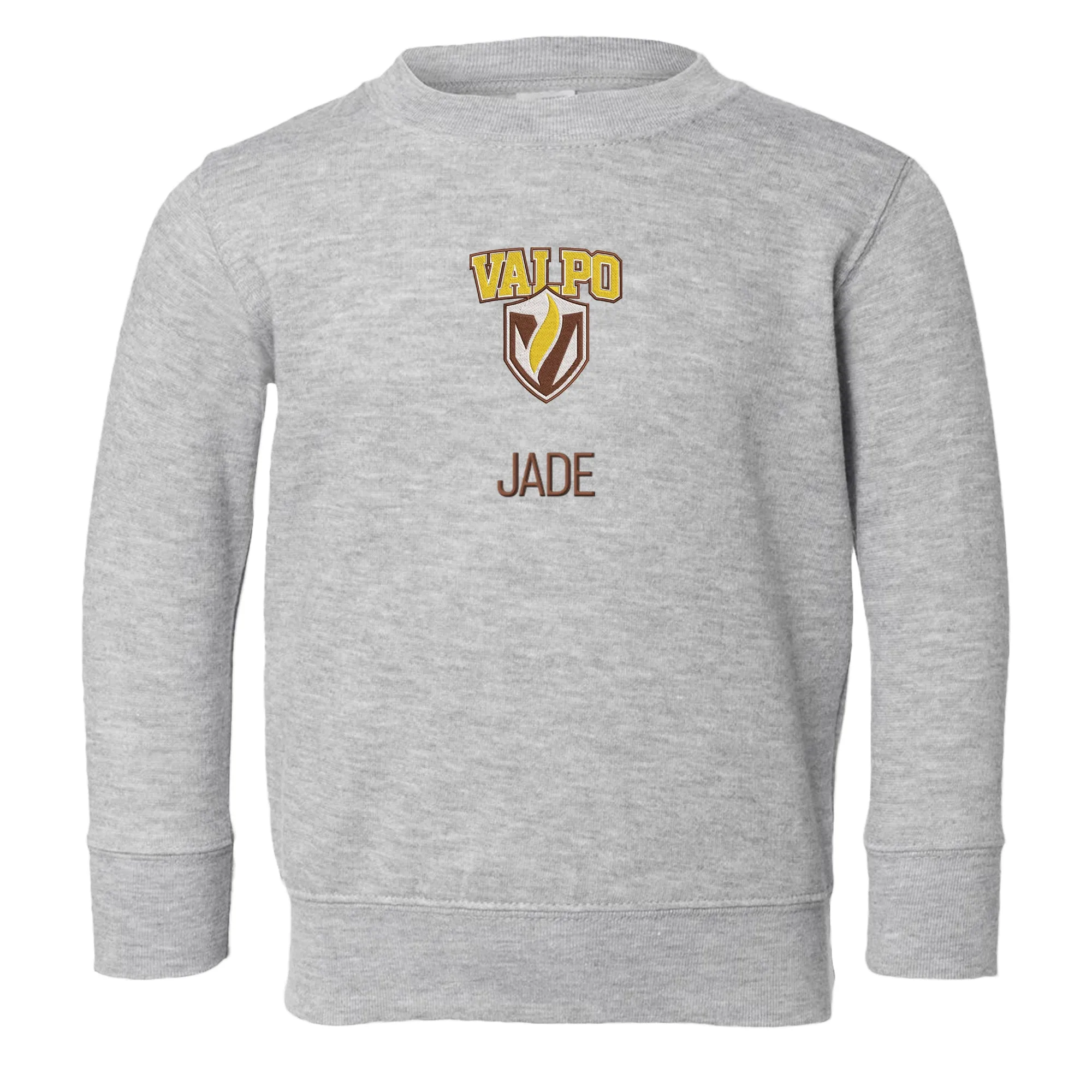 Personalized Valparaiso Beacons Toddler Crewneck Sweatshirt