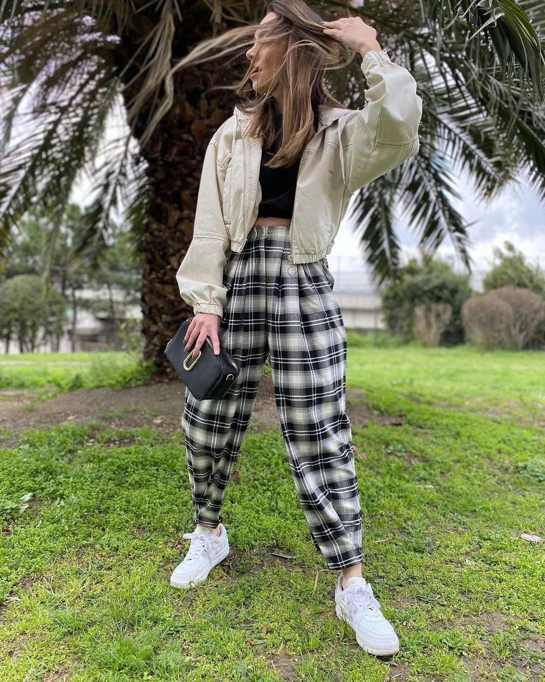 Plaid Pants