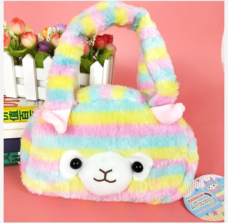 Plush Alpaca Handbag