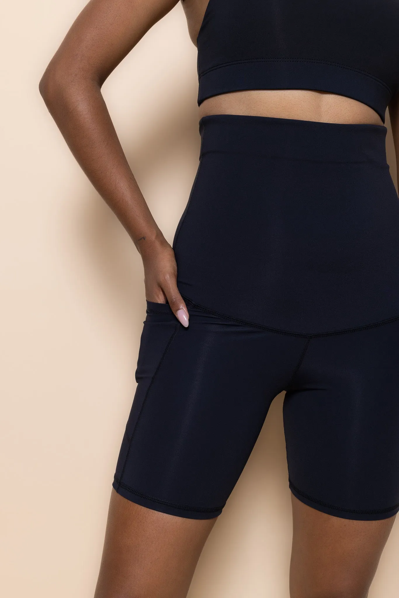 Postnatal Pocket Support Bike Pant