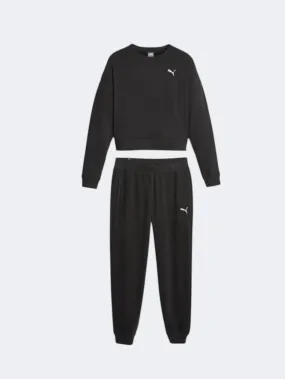 Puma Loungewear Women Lifestyle Suit Black