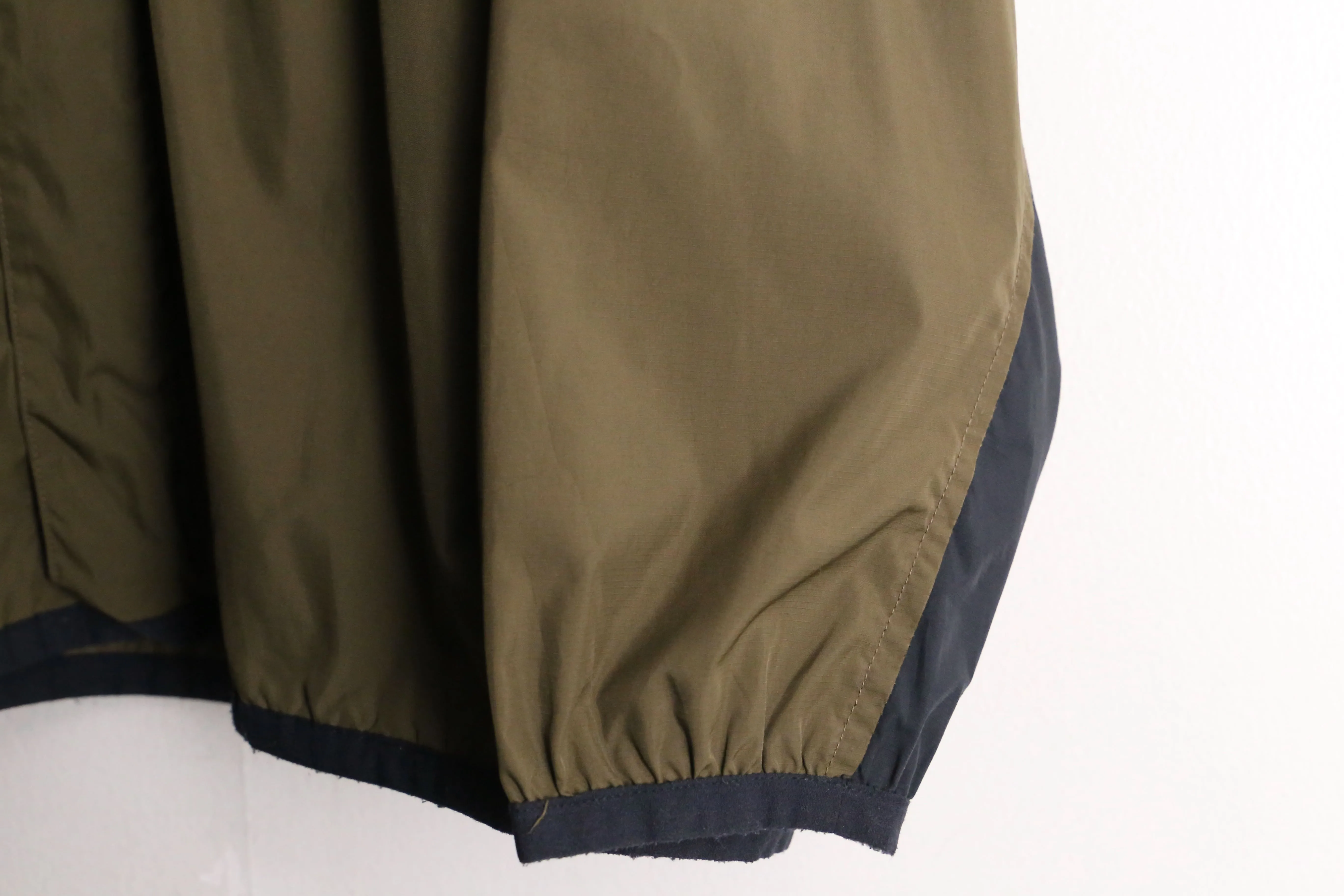 "NIKE" khaki color nylon track jacket