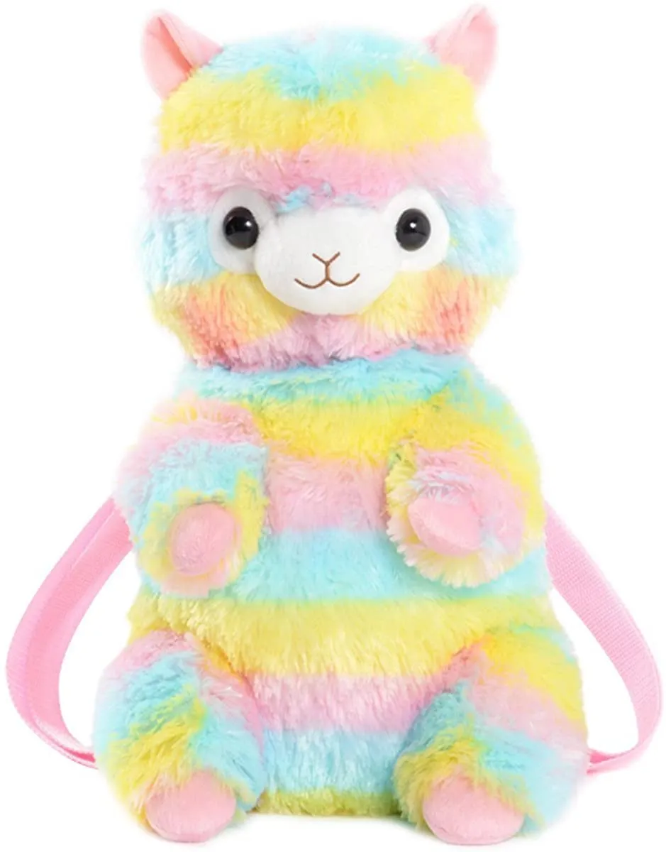 Rainbow Alpaca Backpack