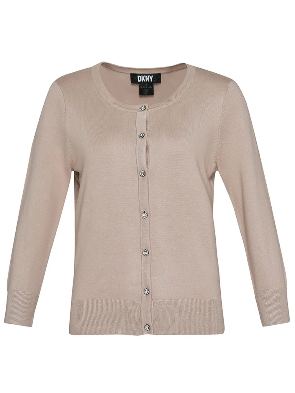 Rayon Spandex Emellished Button Cardigan