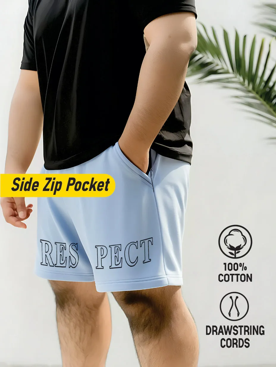 Respect Cotton Plus Size Shorts