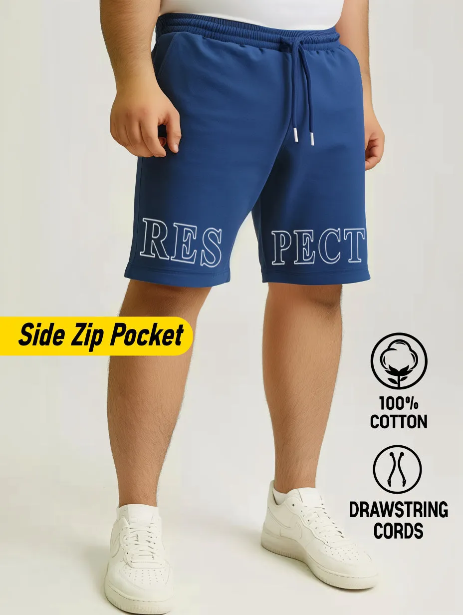 Respect Cotton Plus Size Shorts