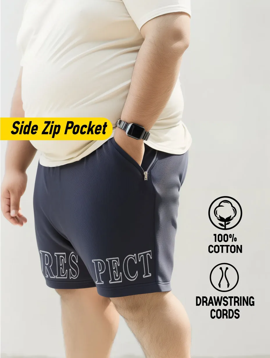 Respect Cotton Plus Size Shorts