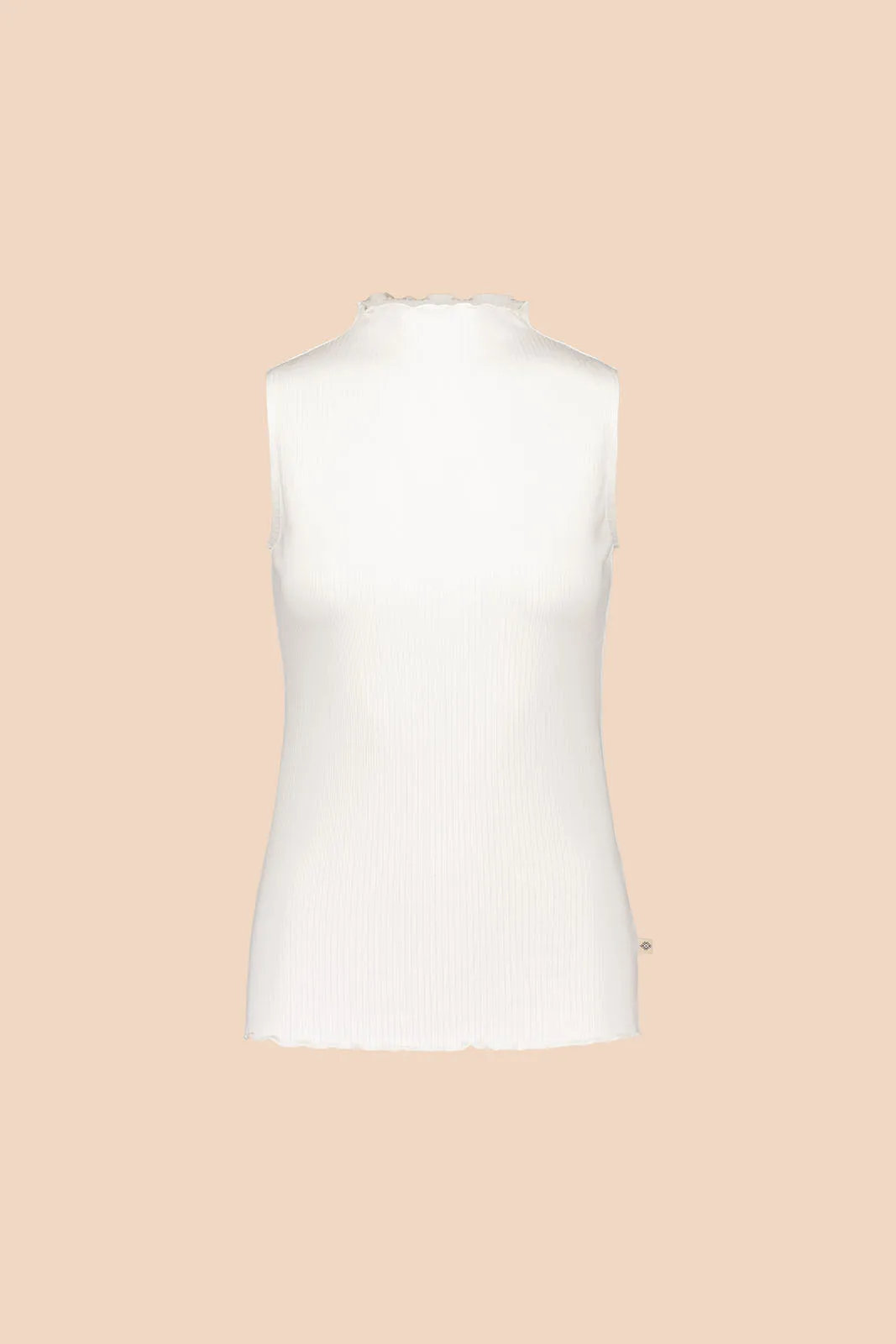 Rib Top White