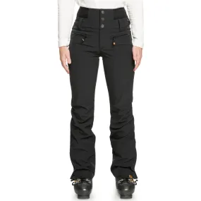 Roxy Rising High Pant - Black Large - Leather Tab