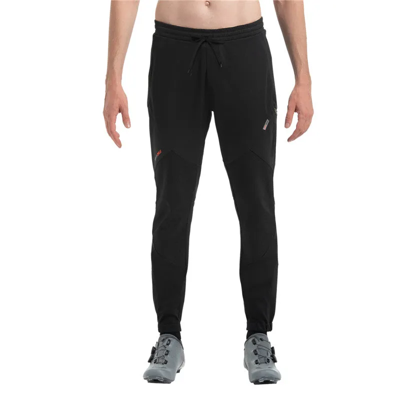 Santic Romaunt Black Men Cycling Pants