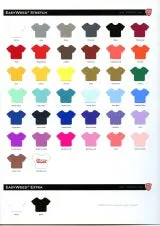 Siser Color Guide Chart