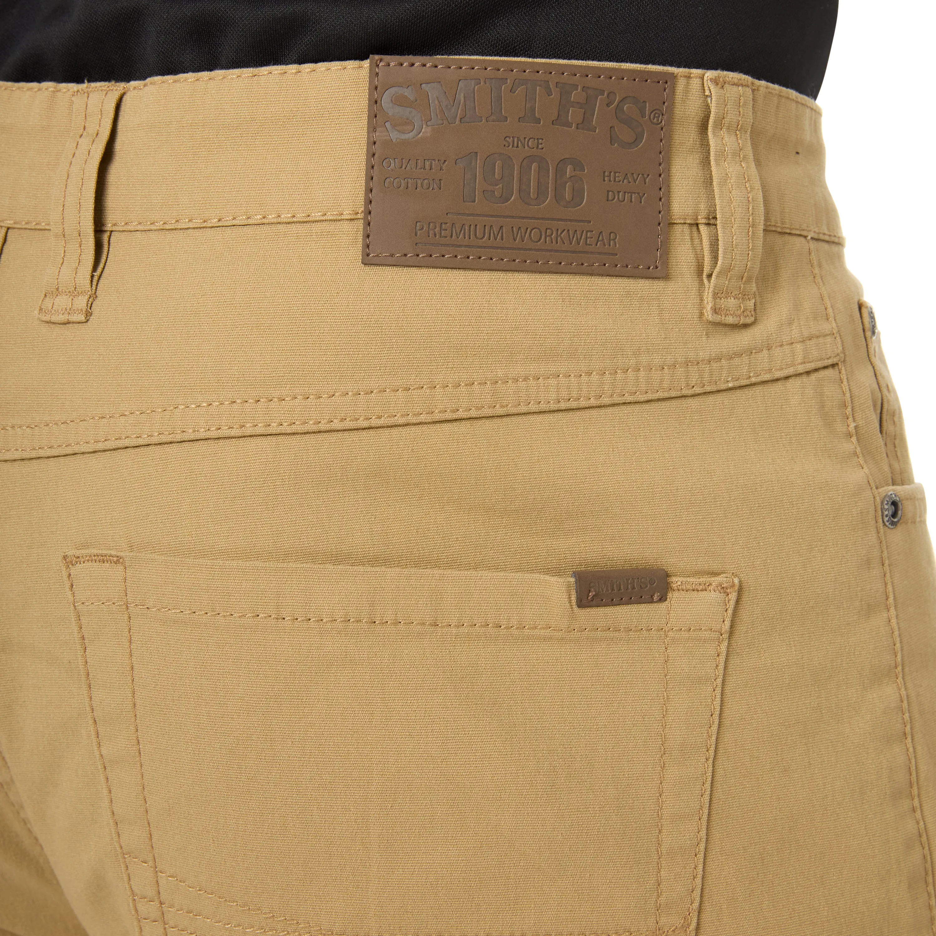 SMITH'S-STRETCH 5-POCKET CANVAS PANT