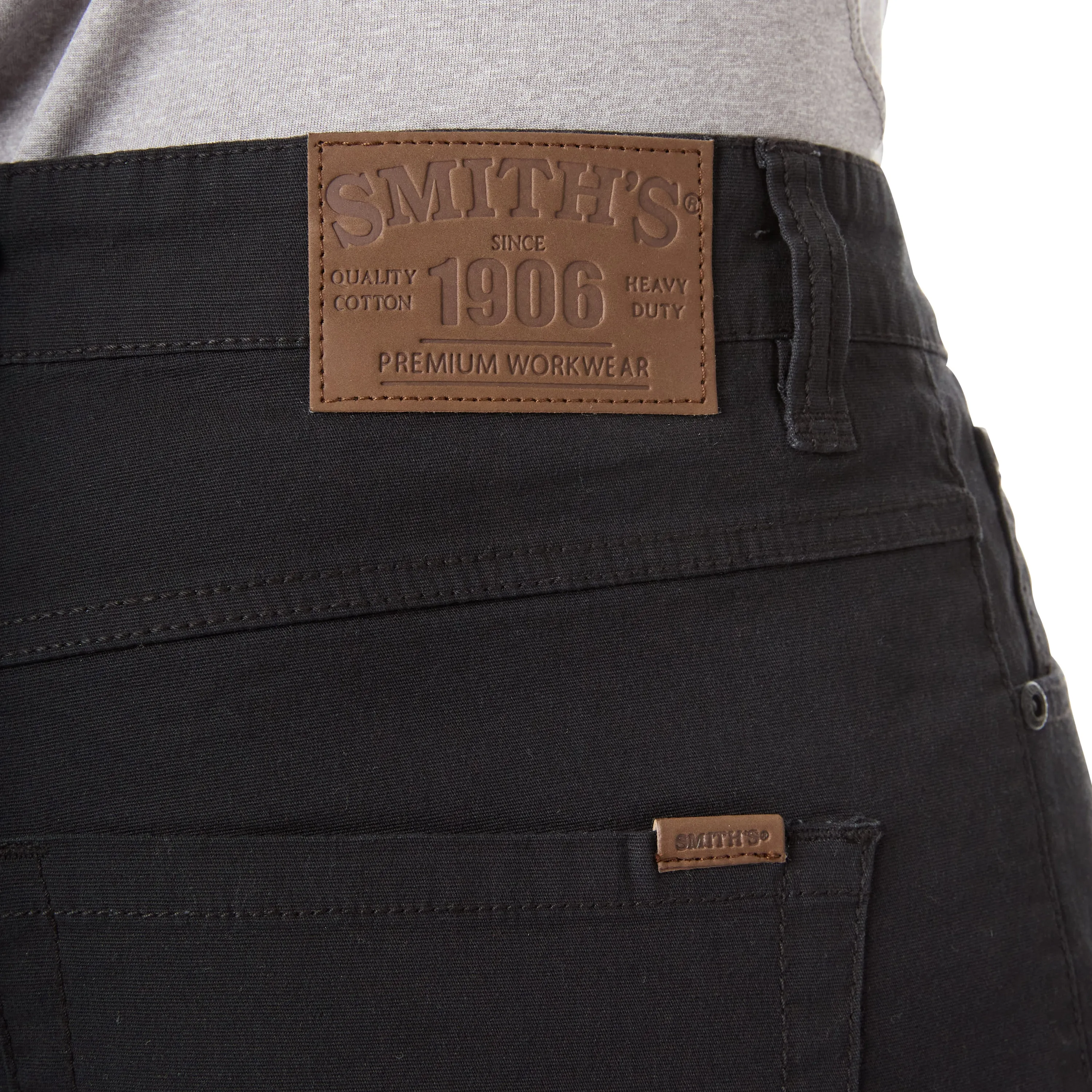 SMITH'S-STRETCH 5-POCKET CANVAS PANT