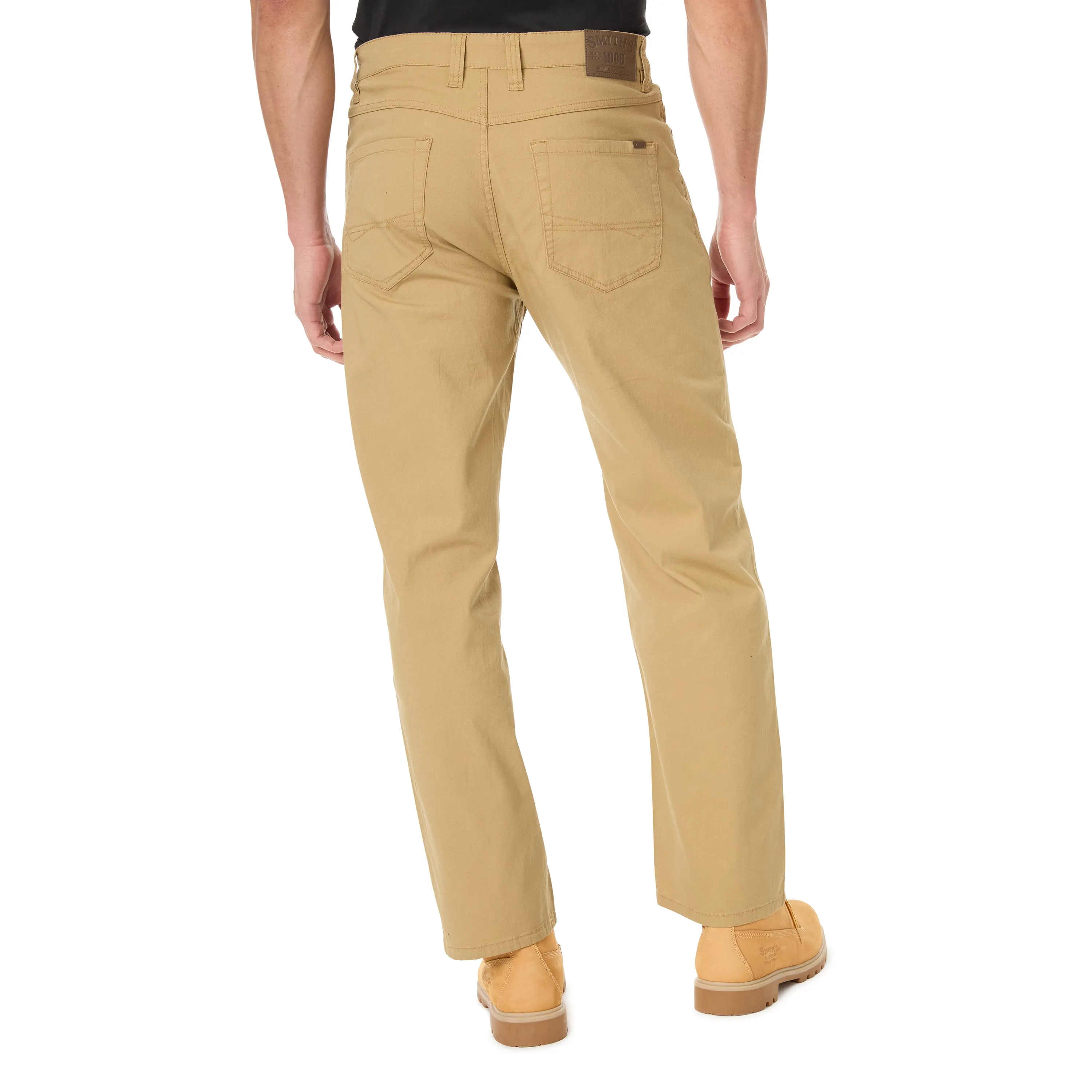 SMITH'S-STRETCH 5-POCKET CANVAS PANT