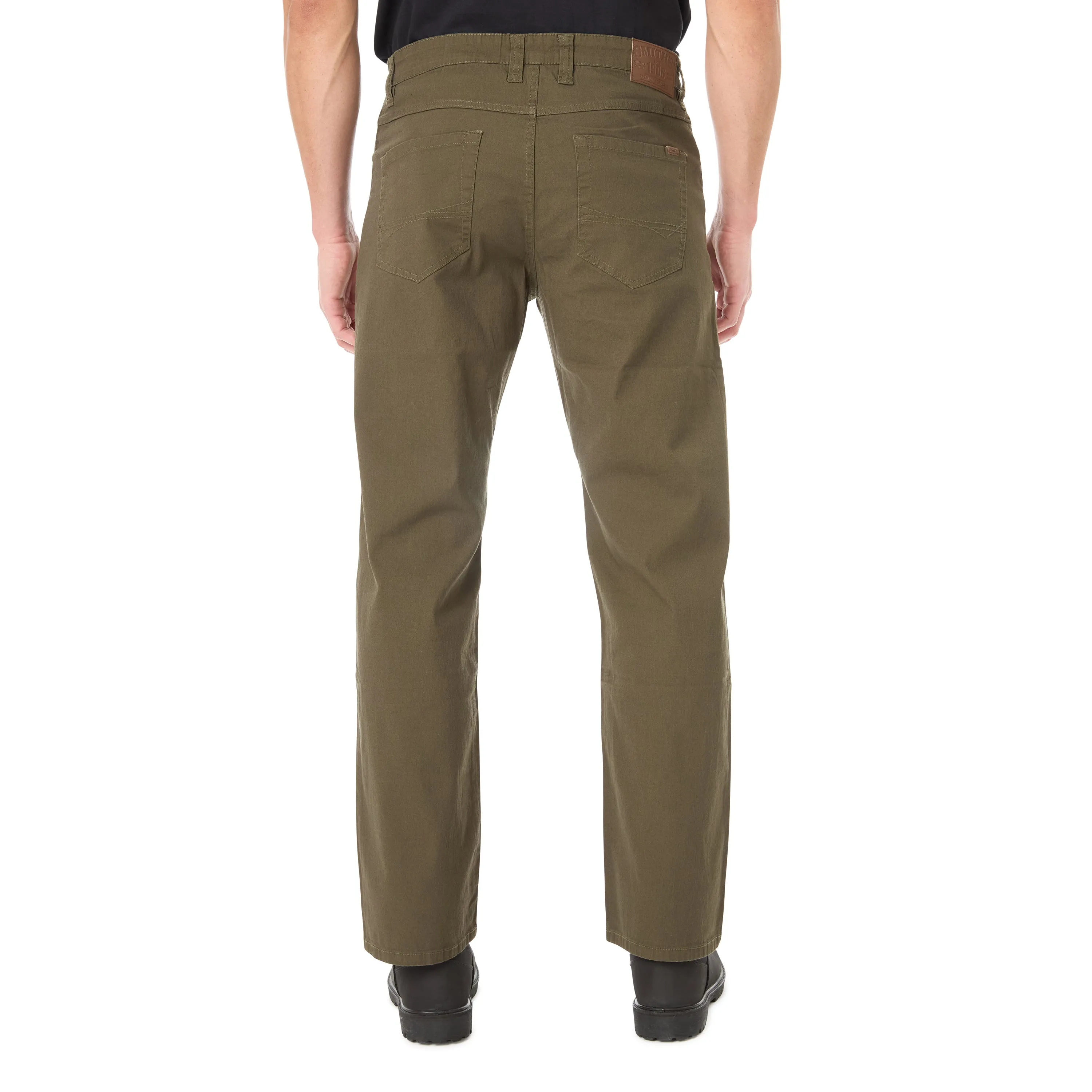 SMITH'S-STRETCH 5-POCKET CANVAS PANT