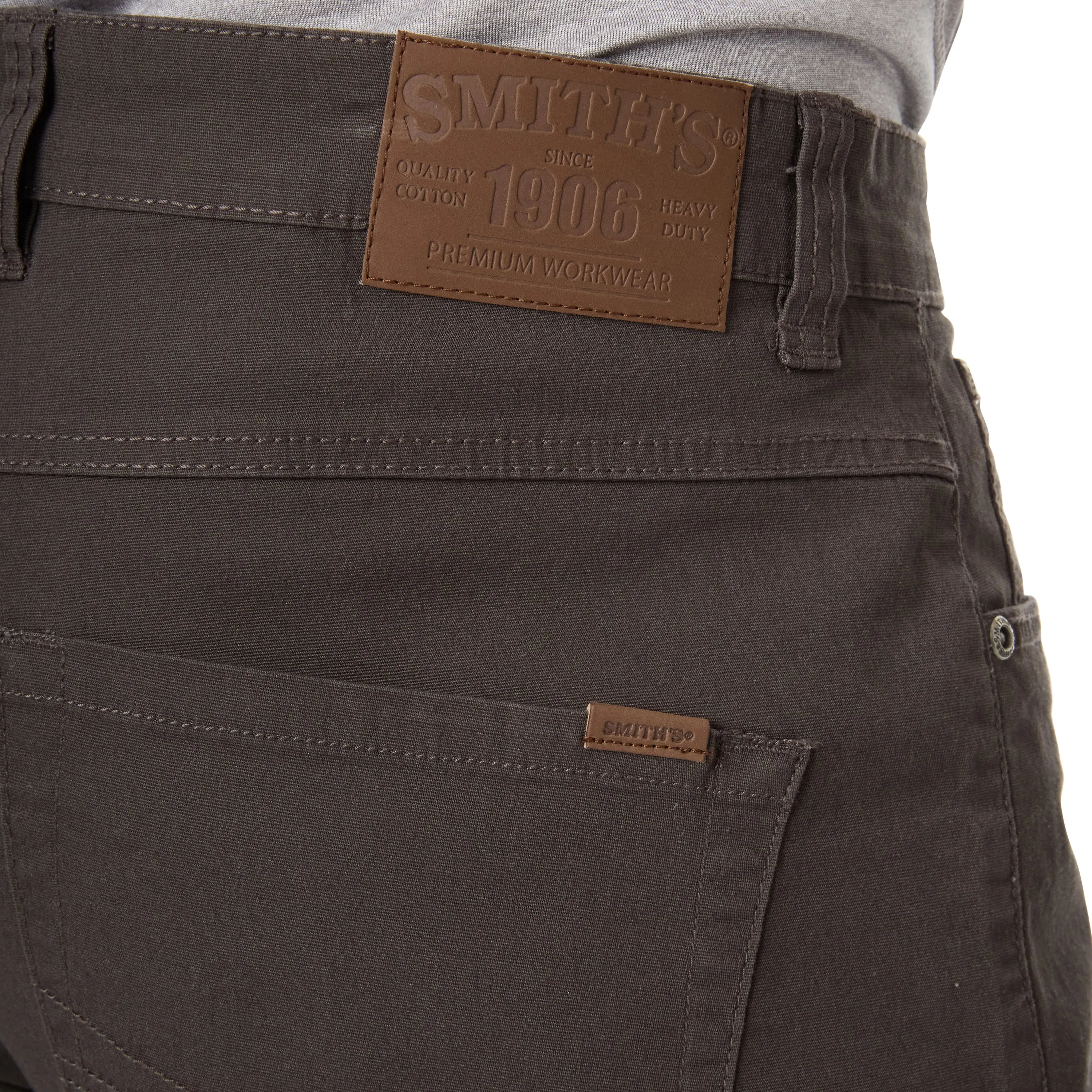 SMITH'S-STRETCH 5-POCKET CANVAS PANT