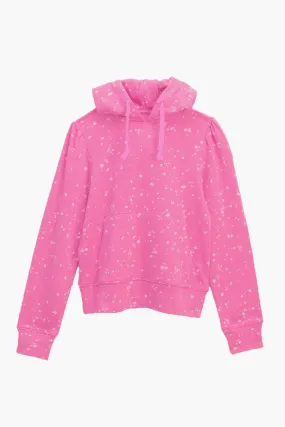 Splendid Bleach Splatter Girls Hoodie Sweatshirt