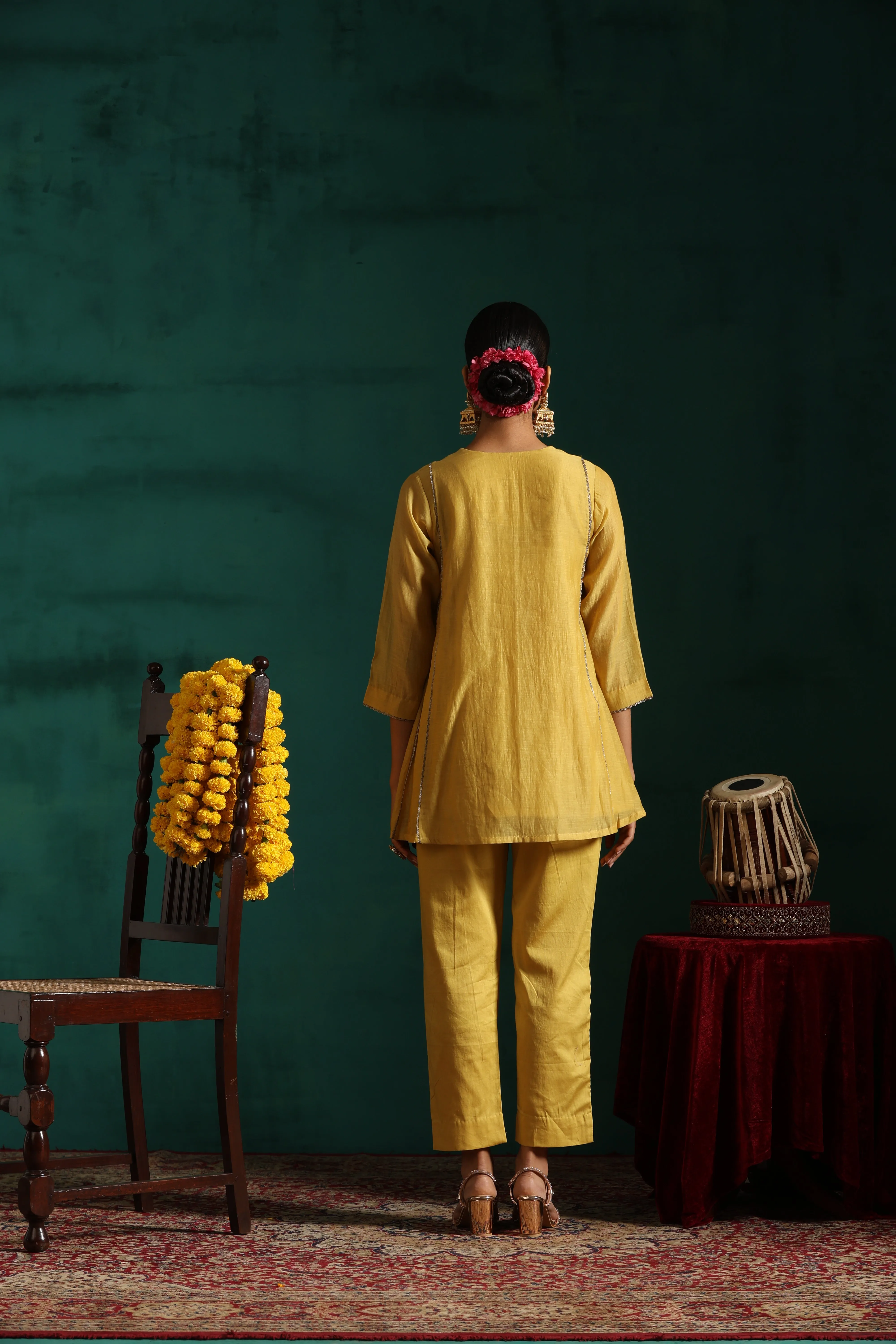 Taabiir Coord Set- Yellow