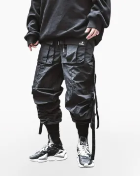 Techwear Black Streetwear Pants