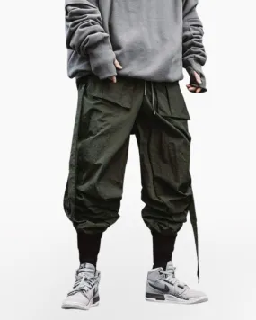 Techwear Khaki Pants Streetwear