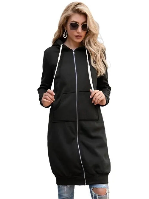 TEEK - Zip-Up Hoodie Dress