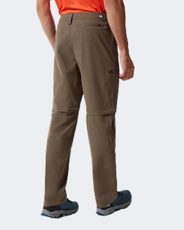 The North Face Men&#39;s Hiking T0Cl9Q-9Zg M Explortn Convbl Weimaraner Brwn Pants.