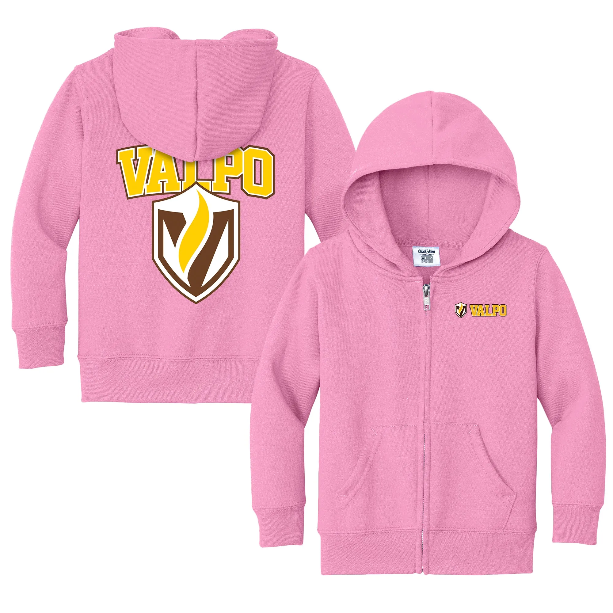 Valparaiso Beacons Logo Toddler Full-Zip Sweatshirt