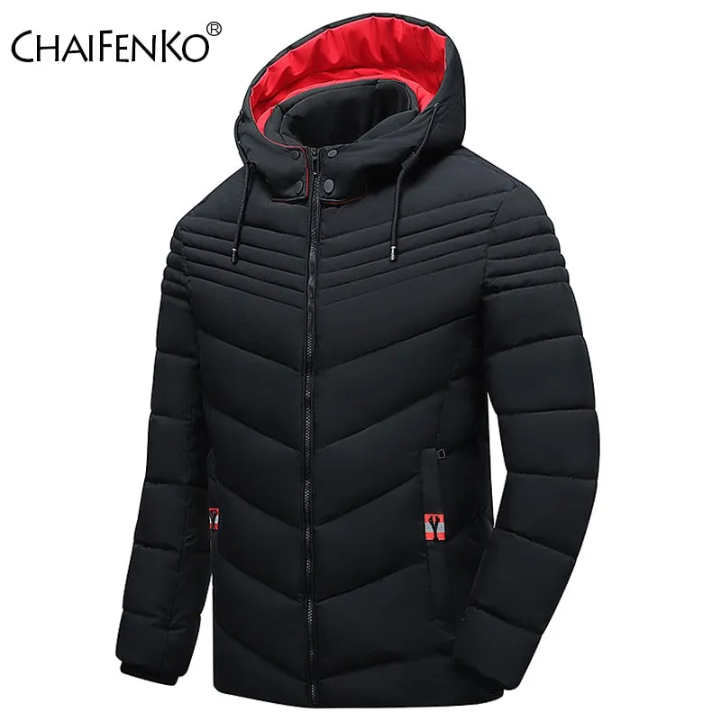 Winter Casual Parkas Neue Fleece Warme Dicke Wasserdichte Parkas Mode Klassische Mit Kapuze Parkas