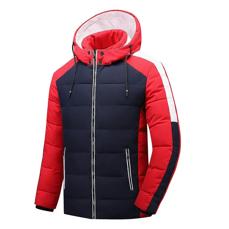 Winter Casual Parkas Neue Fleece Warme Dicke Wasserdichte Parkas Mode Klassische Mit Kapuze Parkas