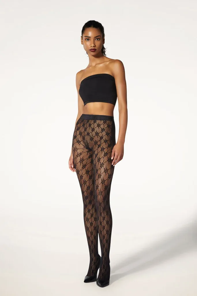 Wolford - Rose Tights - Black