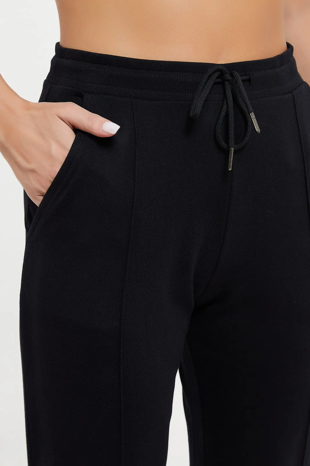 Women Black Active Pants