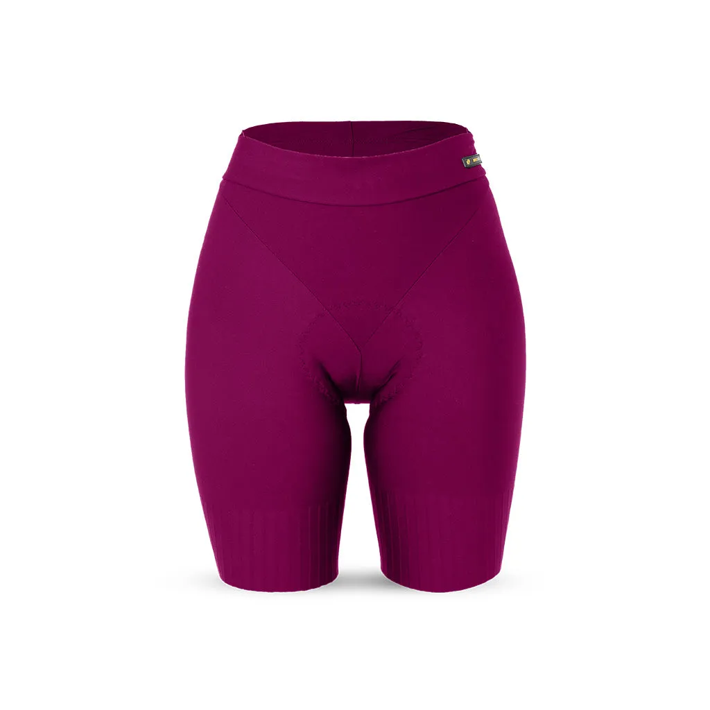 Women's Apex Cycling Shorts (Magenta)